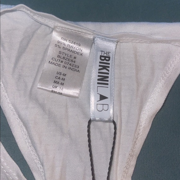 NWT The Bikini Lab Flamingo Tank Top size medium - Picture 7 of 7